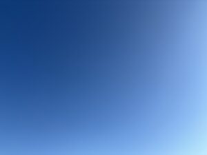青い空